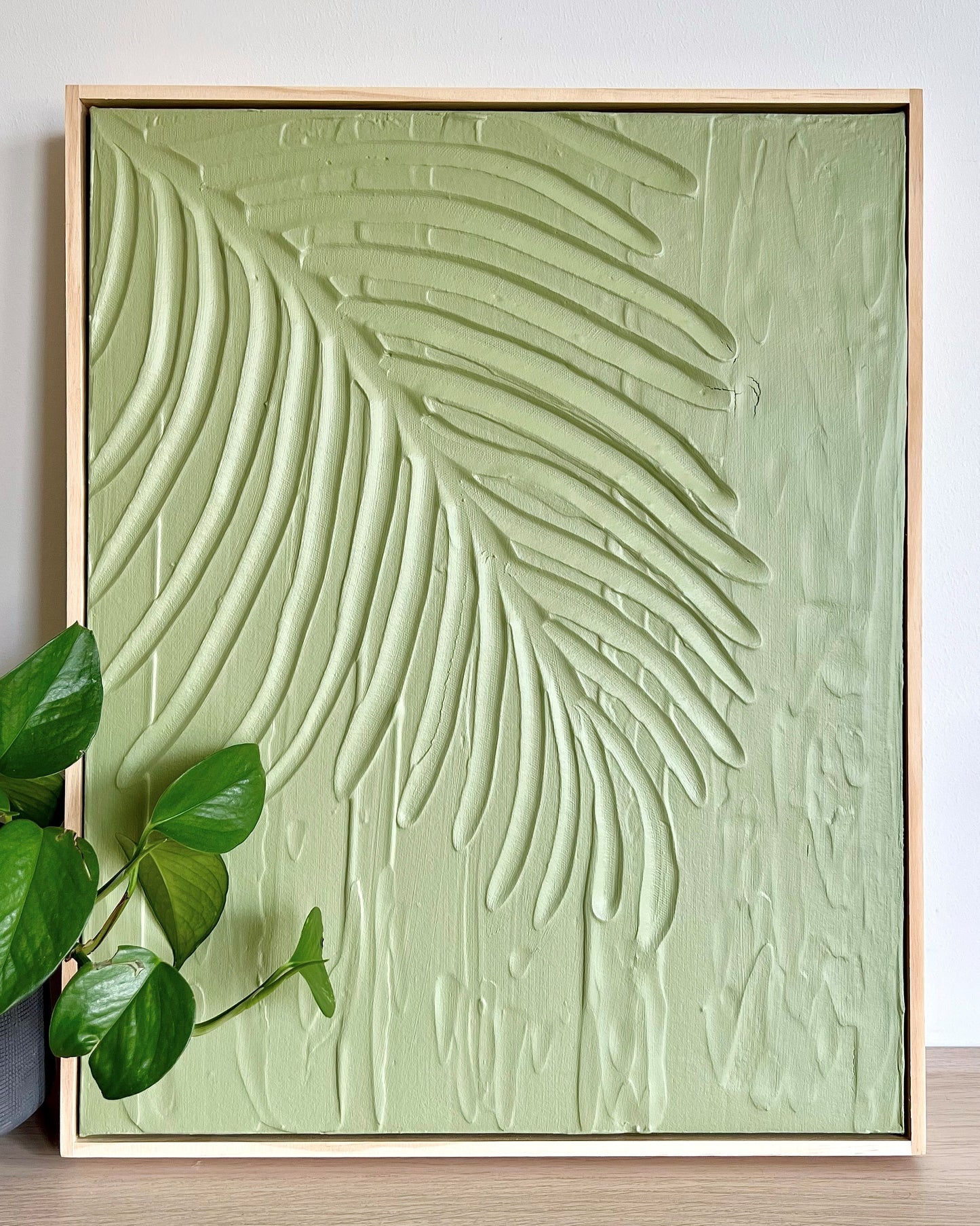 Palms Textured Art
