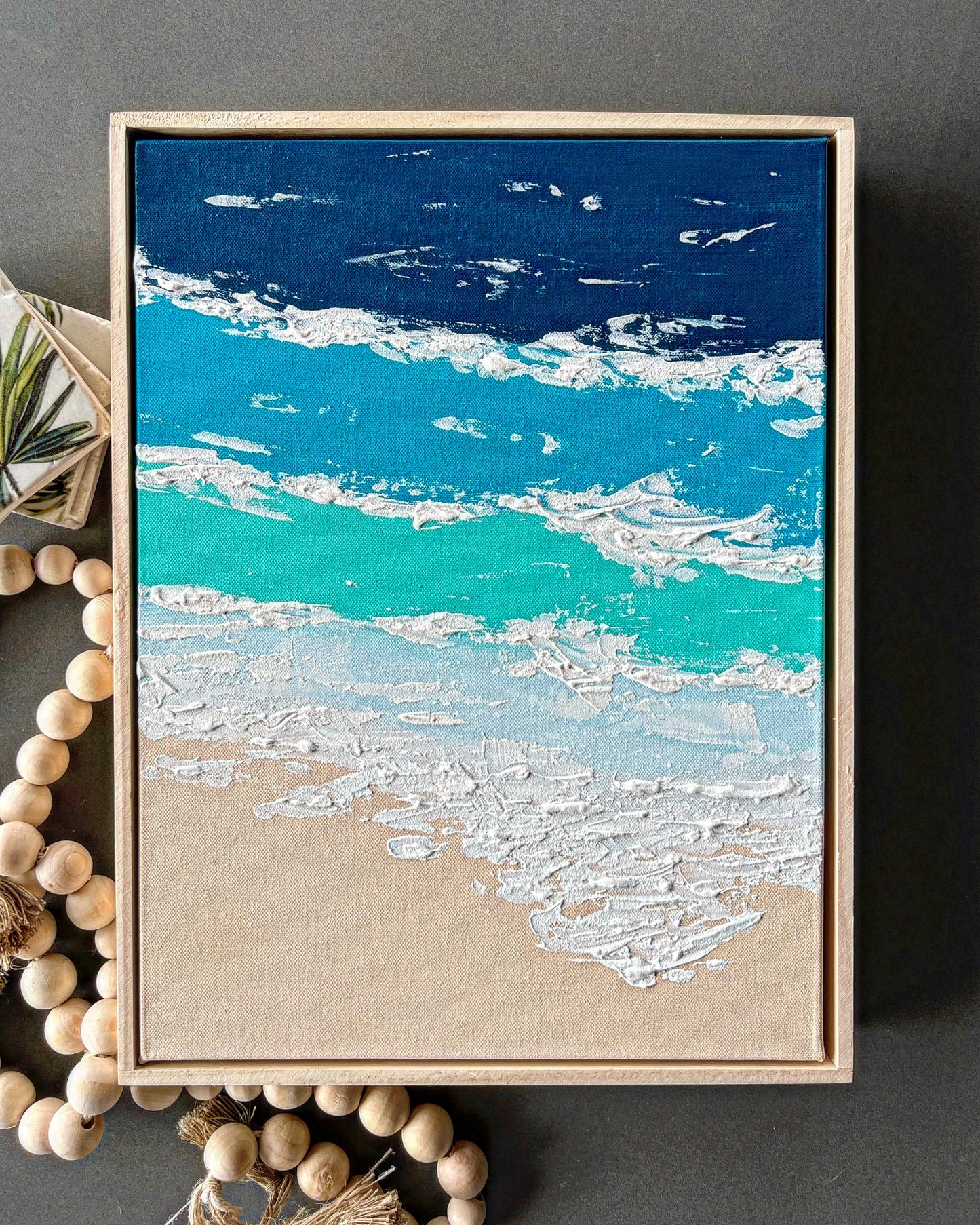 Beach Life Textured Art