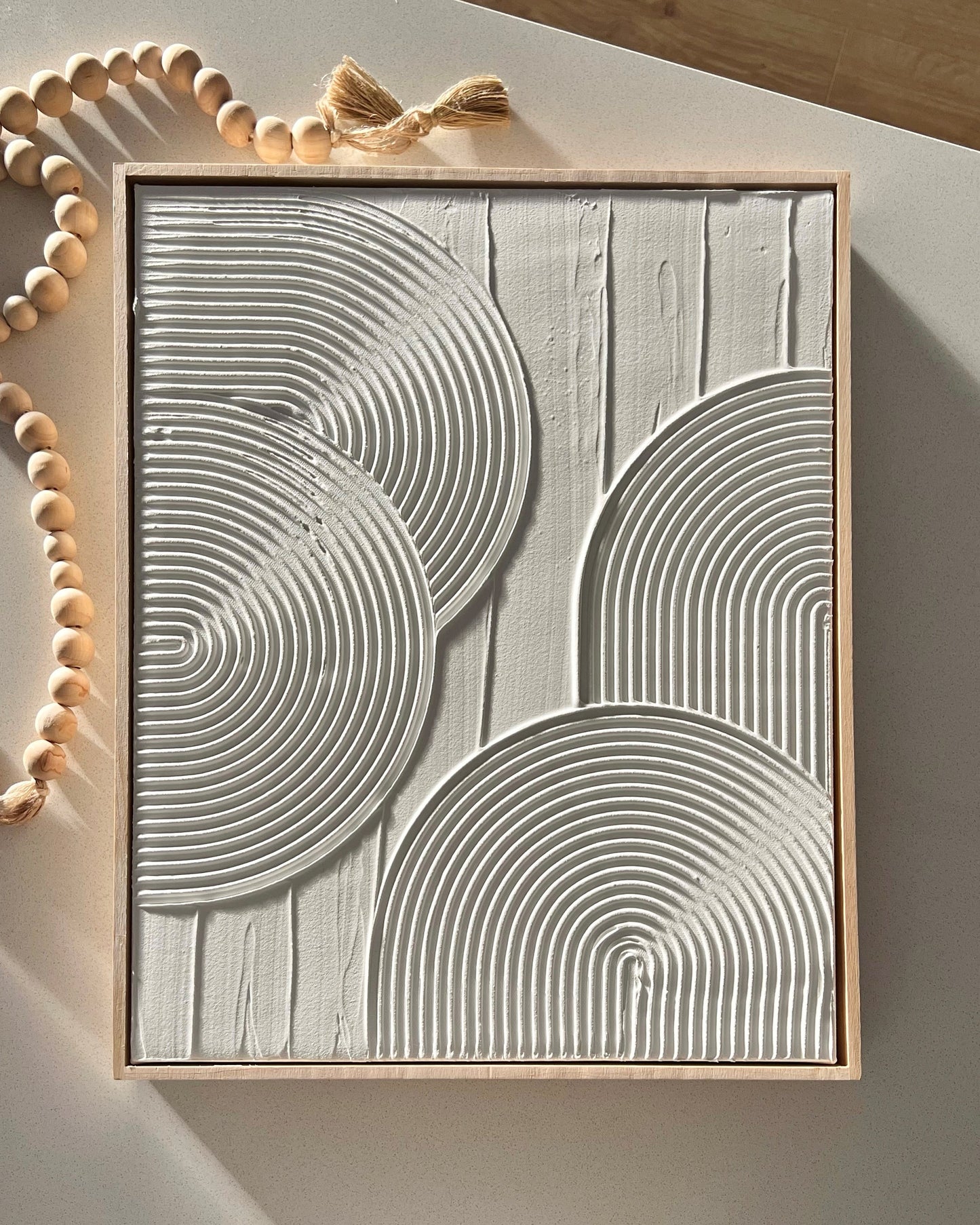 White Arches Textured Art